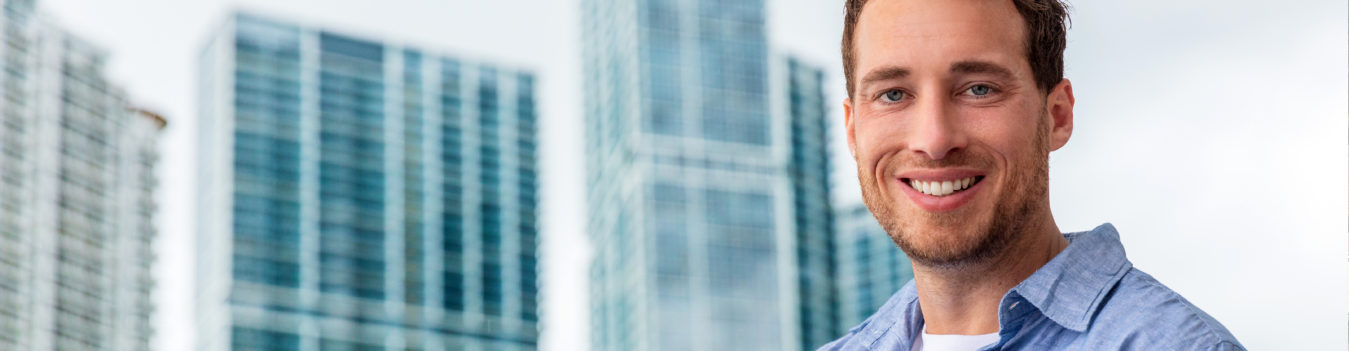 young man smiling - Florida Condo Attorneys